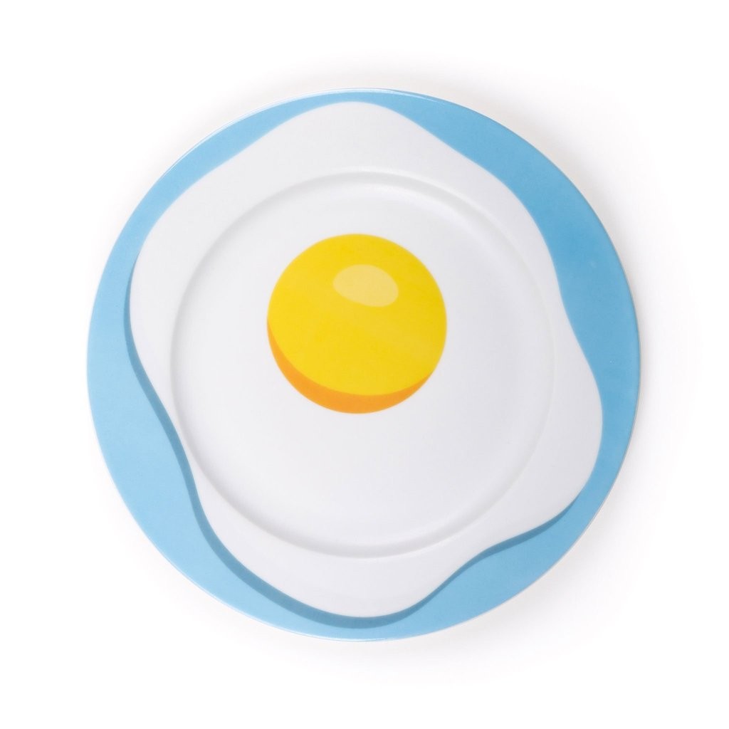 Agotar doble Cariñoso Plato de porcelana seletti huevo frito - Matelashop